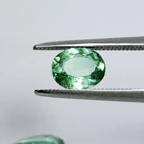 1.68ct Turmalina 9x5mm 7x5mm