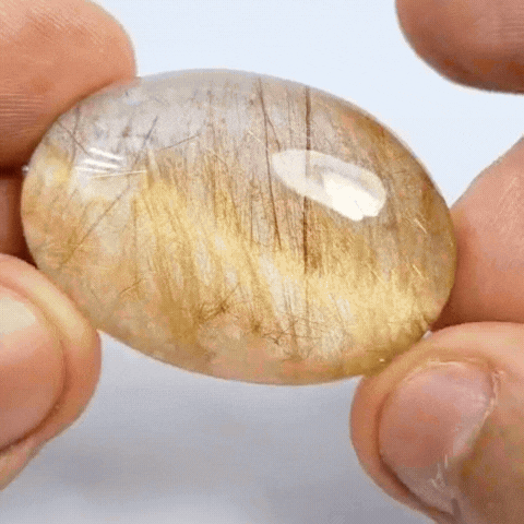 97.10ct Rutilo Cabochão 38x26mm