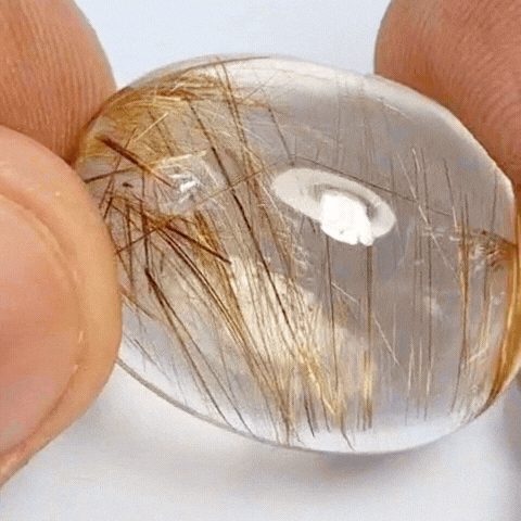 32.50ct Rutile Cabochon 24x19mm