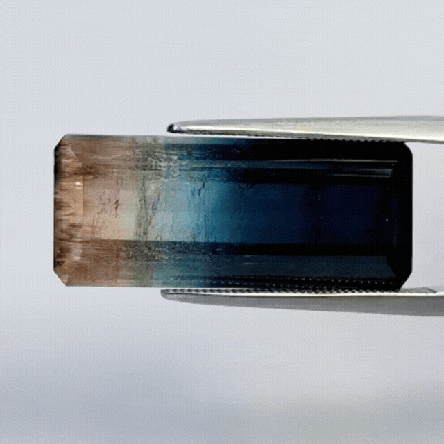20.80ct Tourmaline Bicolor 24x10mm