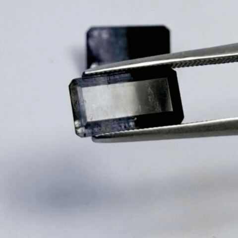 7.64ct Turmalina Bicolor 11x7mm 11x6mm