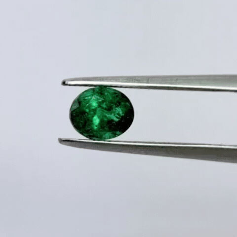 0.87ct Esmeralda 7x5mm