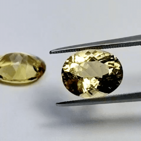 8.15ct Berilo Par 12x10mm