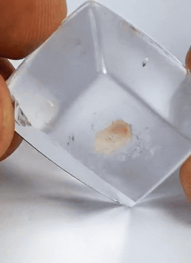84.60ct Quartz With Inclusion 31x25mm
