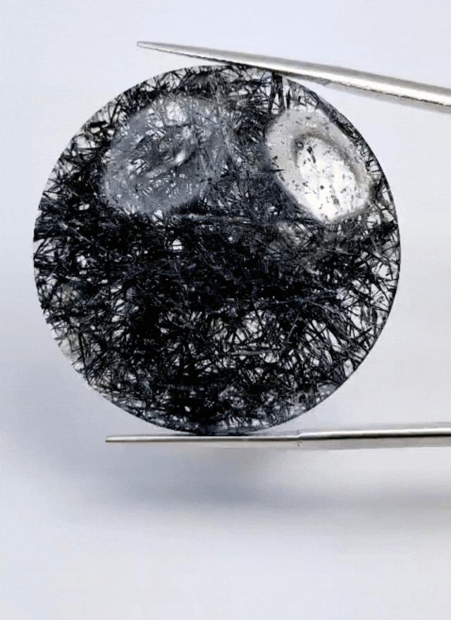 43.25ct Quartzo Com Inclusão 34mm