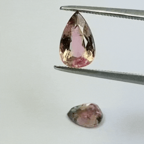 2.95ct Turmalina Bicolor