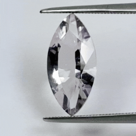 3.40ct Amethyst Rose France 16x8mm