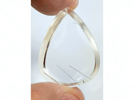 50.70ct Quartzo com Inclusão 31x22mnm