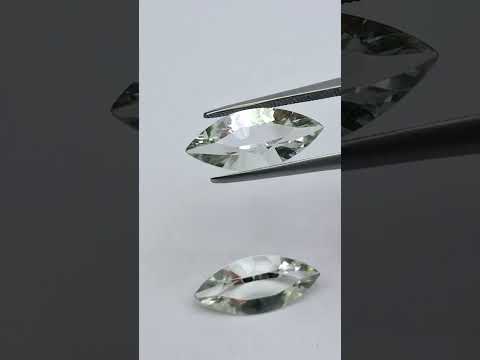 7.88ct Prasiolita 18x8mm