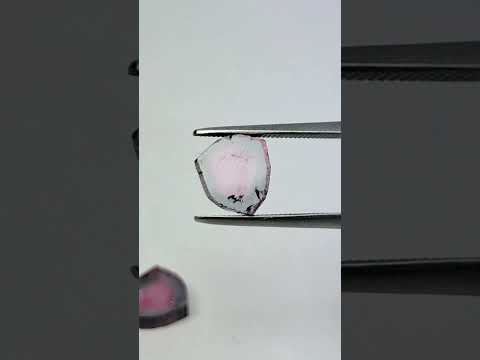 4.28ct Turmalina melancia 8x7.5mm