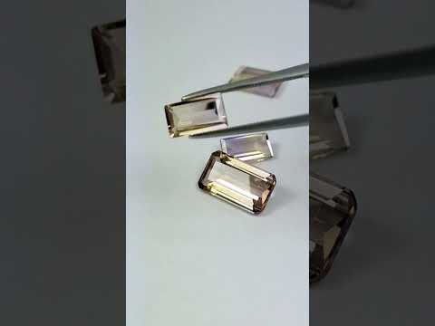 8.65ct Ametrinos 13x7.5mm / 10x7mm / 9x5mm / 9x5mm