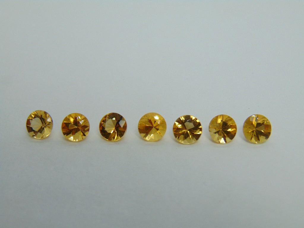 5.80ct Citrine Calibrated 6mm