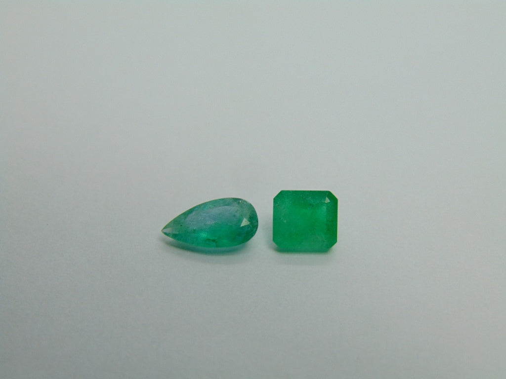 Esmeralda 1,70ct 9x5mm 6mm