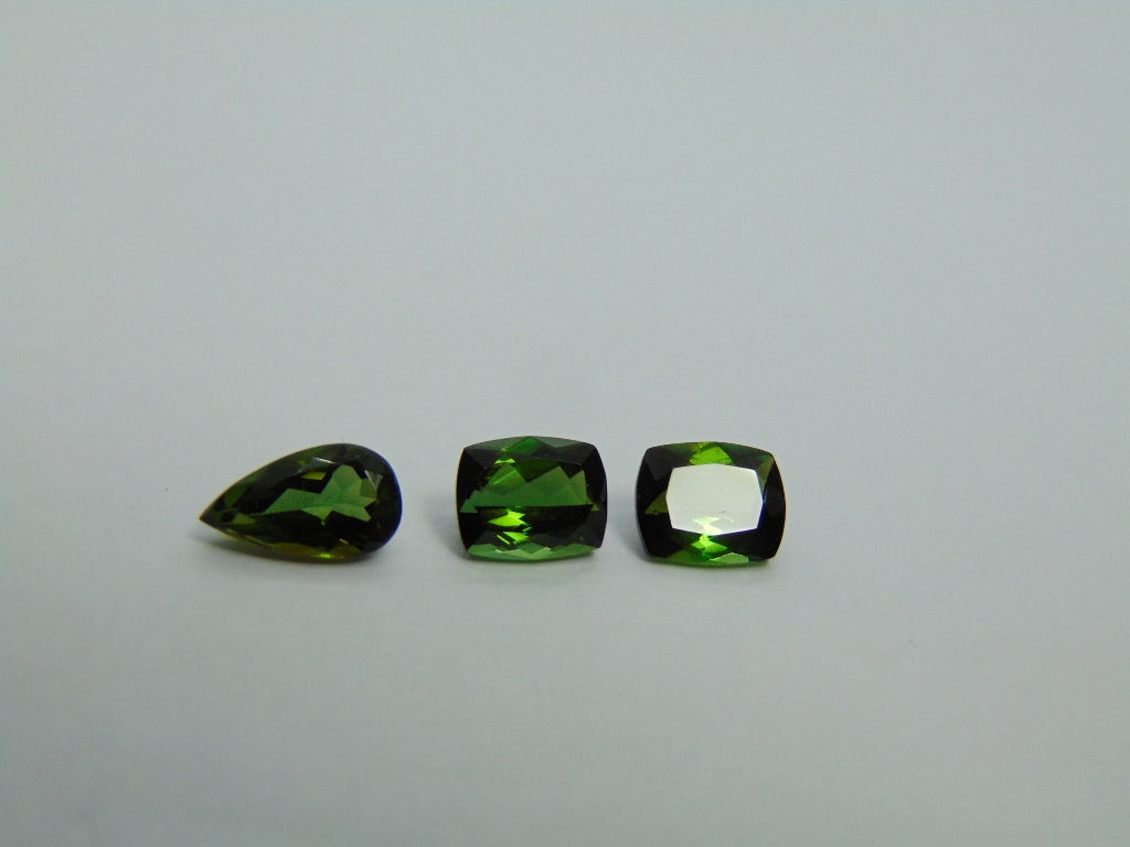 Turmalina 3,54ct 9x5mm 7x6mm