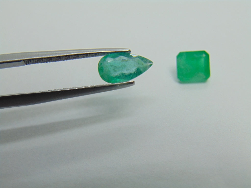 Esmeralda 1,70ct 9x5mm 6mm