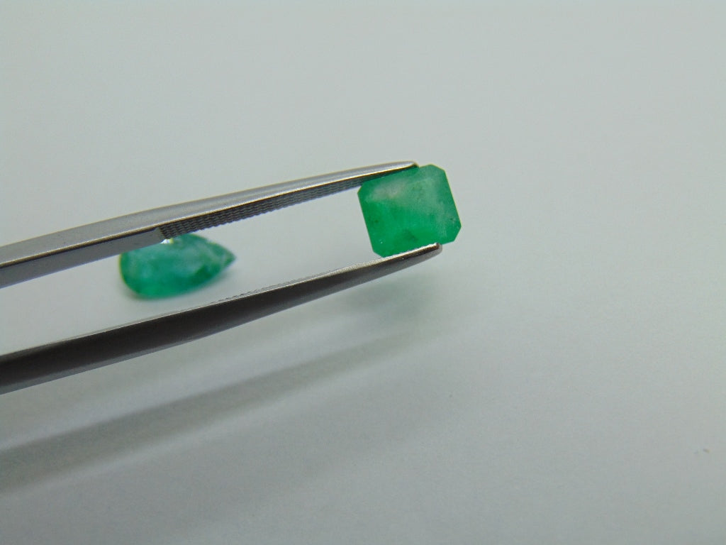 Esmeralda 1,70ct 9x5mm 6mm