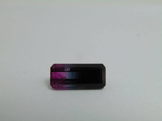 10ct Turmalina Bicolor 18x8mm