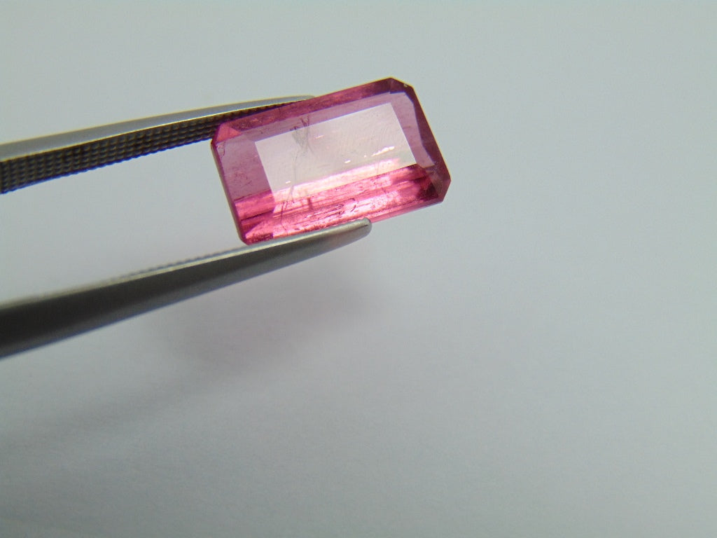 3.75ct Tourmaline Pink 12x8mm