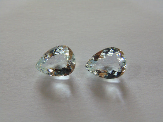 9.40ct Aquamarine Pair