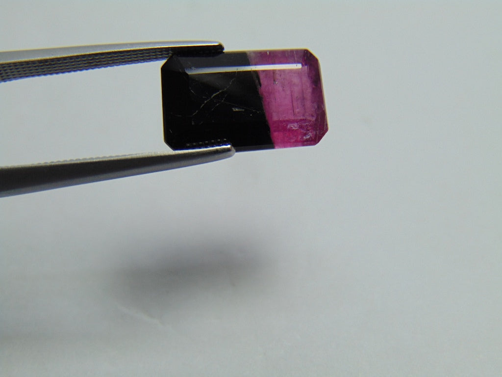 5.30ct Tourmaline Bicolor 13x8mm