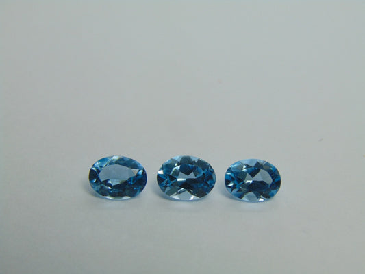 Topázio 4,25ct calibrado 8x6mm