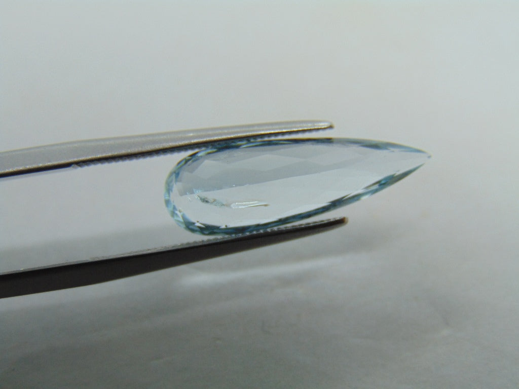 Aquamarine 3,35ct 19x6mm