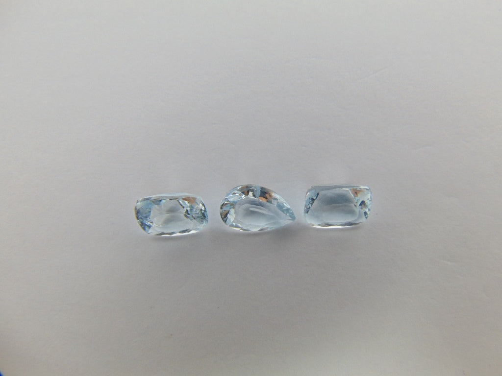 3.50cts Aquamarine (Set)