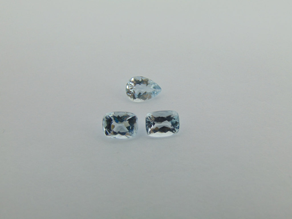 3.50cts Aquamarine (Set)