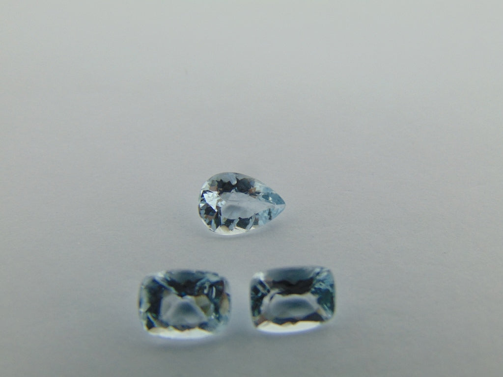 3.50cts Aquamarine (Set)