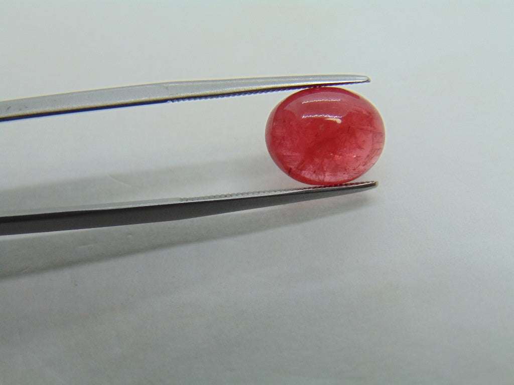 4.75ct Rhodonite Cabochon 11x9mm