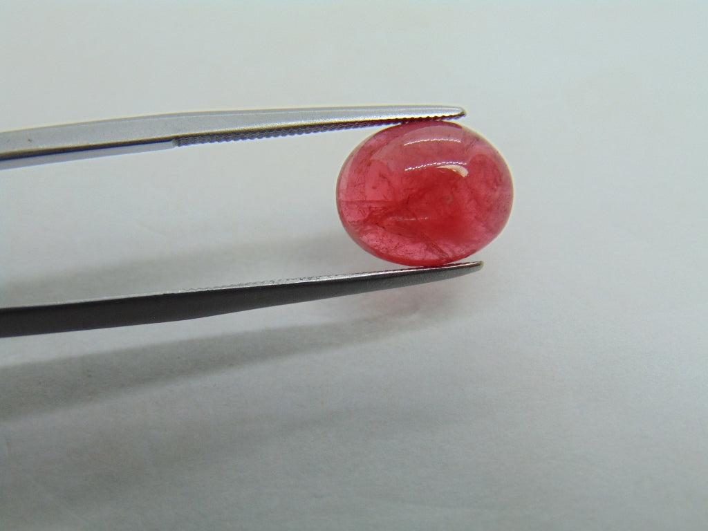 4.75ct Rhodonite Cabochon 11x9mm