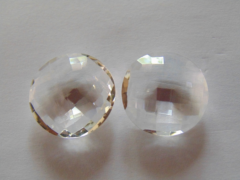 67ct Quartz (Crystal) Pair