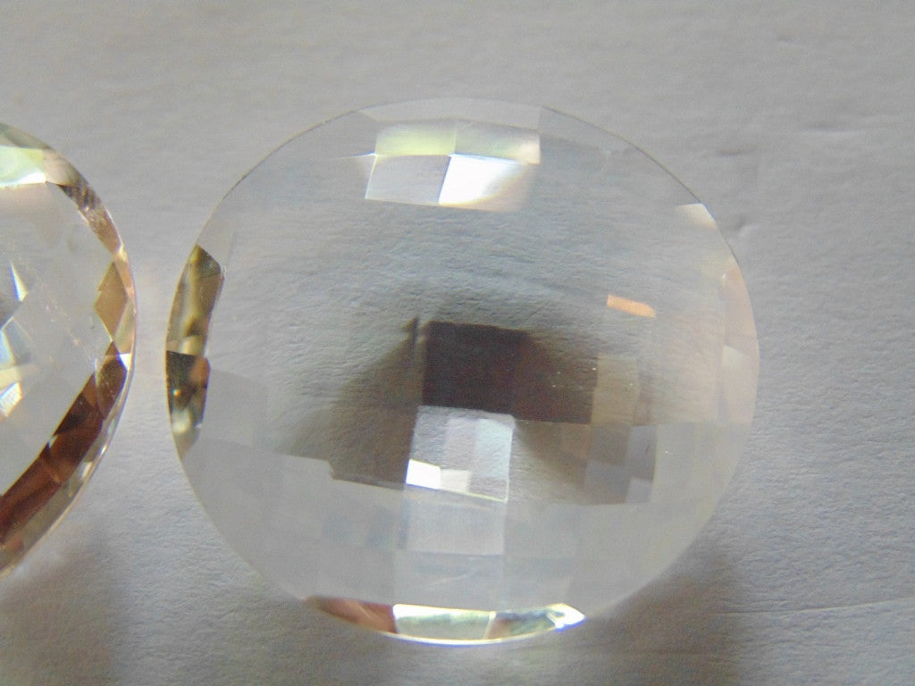 67ct Quartz (Crystal) Pair