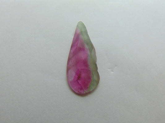 6.70ct Tourmaline Bicolor 28x12mm