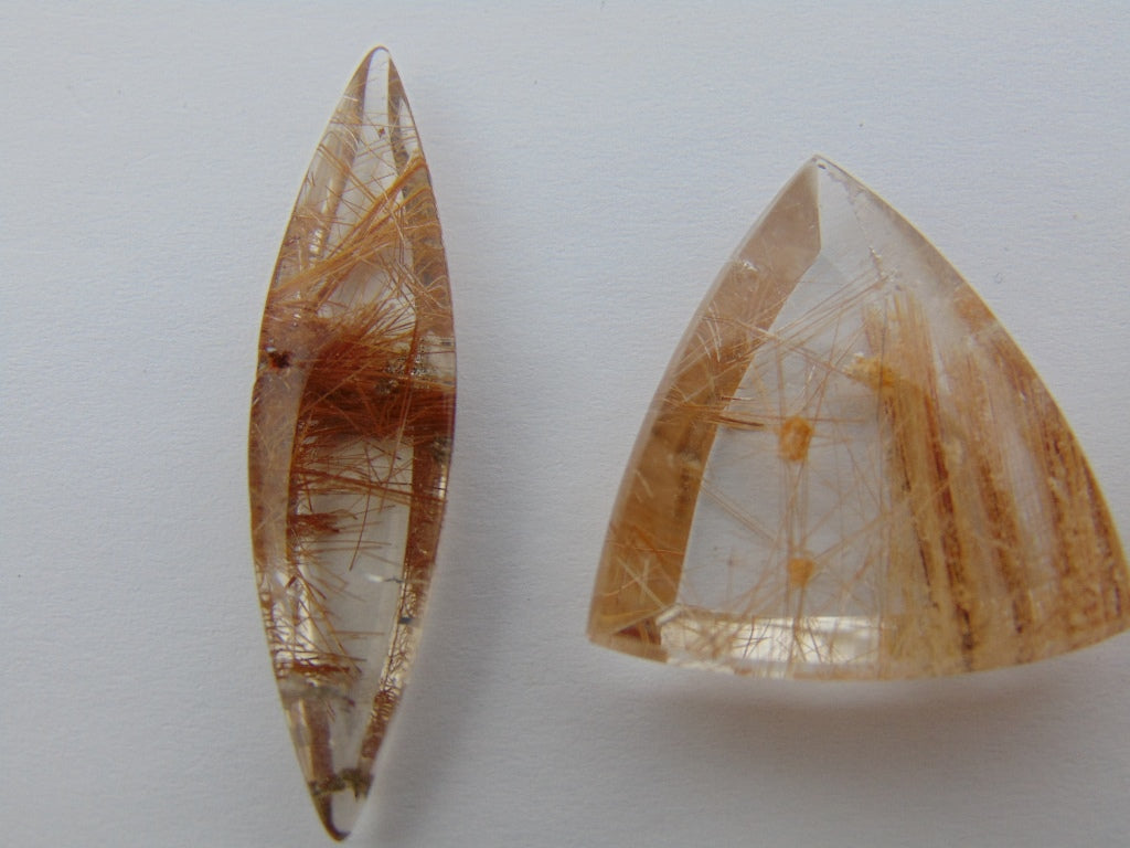 42.20cts Rutile (Golden)