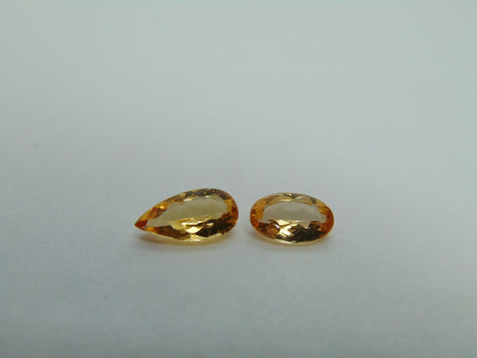 Topázio Imperial 2,02ct 10x5mm 8x5mm