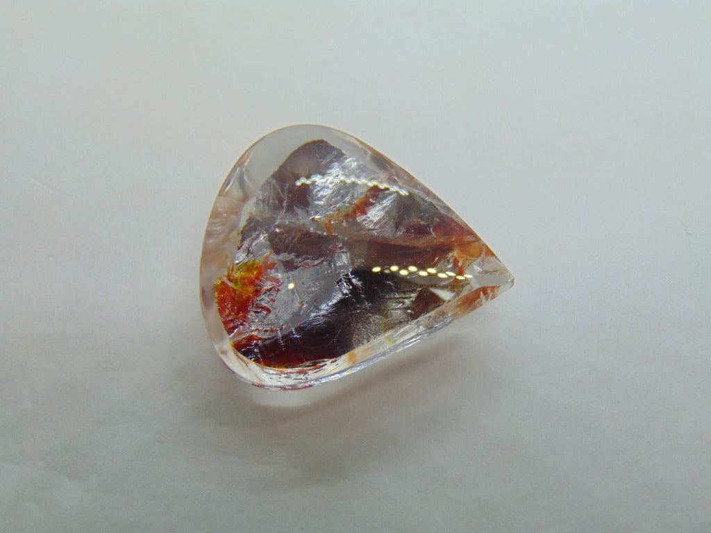 Inclusão de Quartzo 19,30 ct 22x20mm