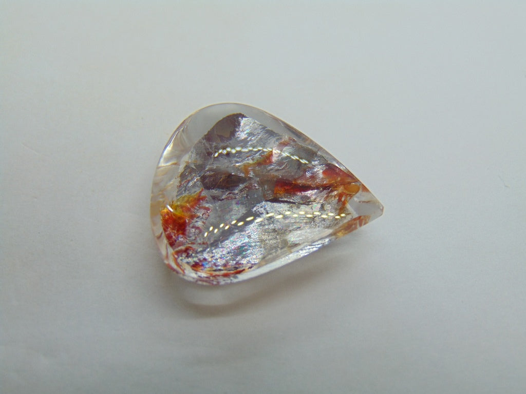 19.30ct Quartz Inclusion 22x20mm