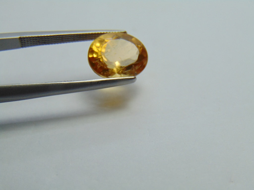 3.70ct Imperial Topaz 10x9mm