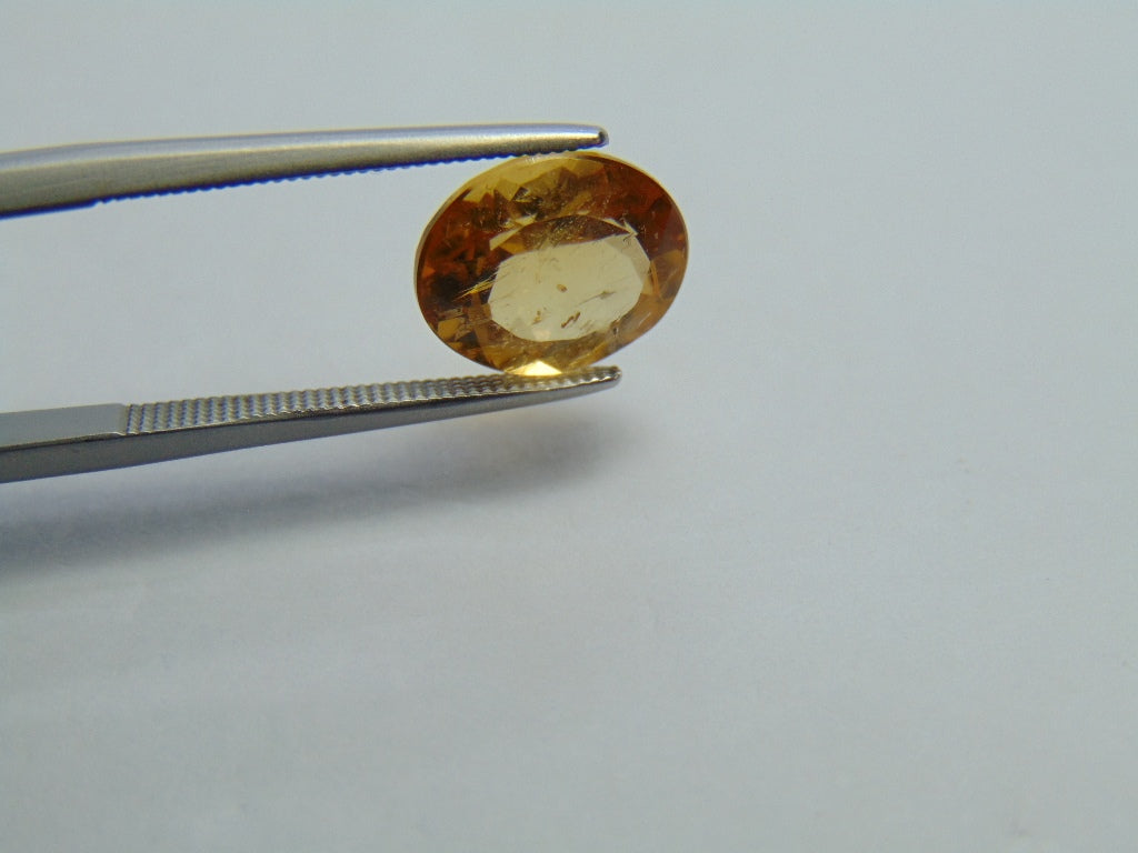 3.70ct Imperial Topaz 10x9mm