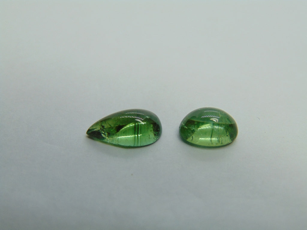 Cabochão Turmalina 3,50ct 11x6mm 8x6mm