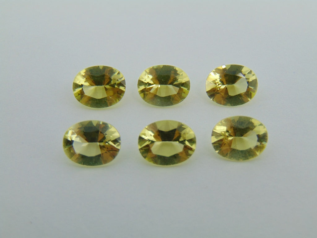 9.90cts Quartz (Green Gold) Calibrated