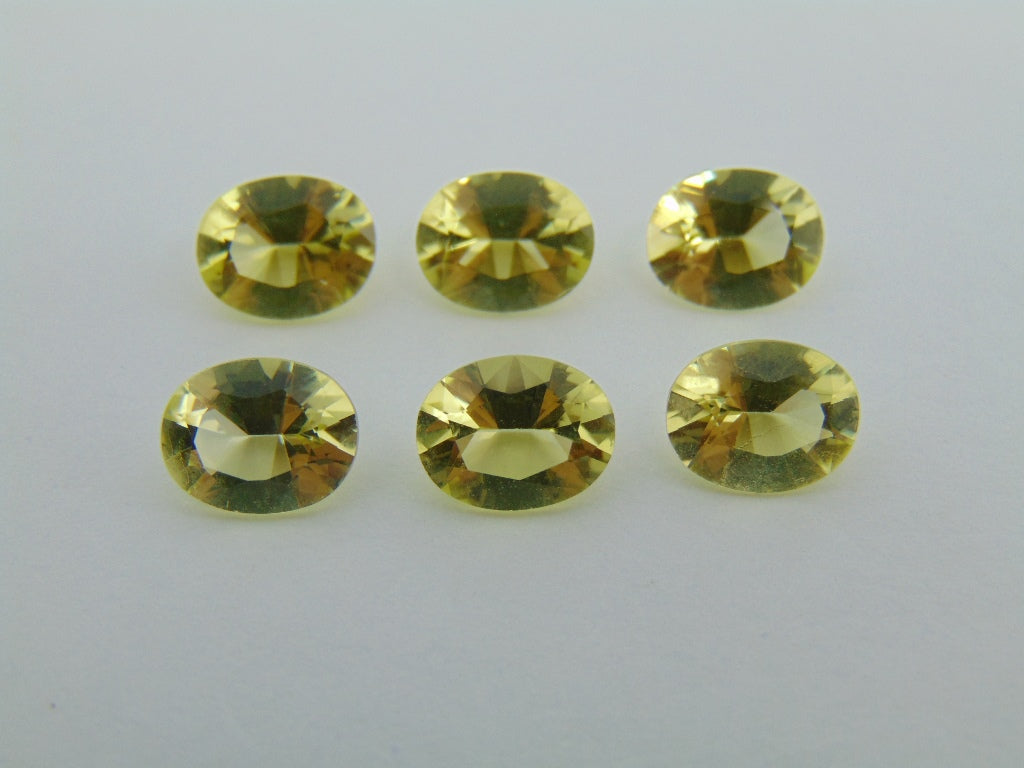 9.90cts Quartz (Green Gold) Calibrated