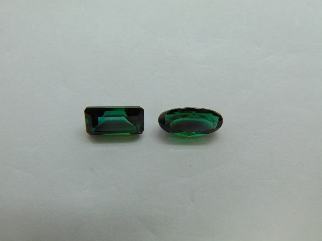 2.63ct Tourmaline 8x5mm 9x5mm