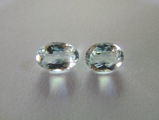 10.70ct Topaz Natural Color 14x9mm 12x9mm