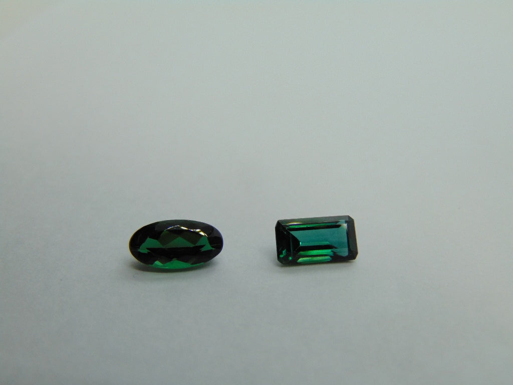 2.63ct Tourmaline 8x5mm 9x5mm