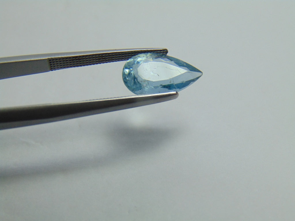 Aquamarine 2,30ct 12x8mm