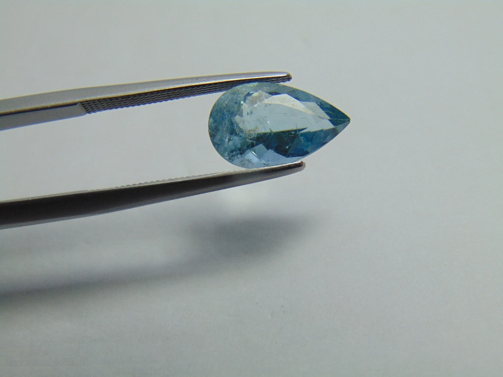 Aquamarine 2,30ct 12x8mm