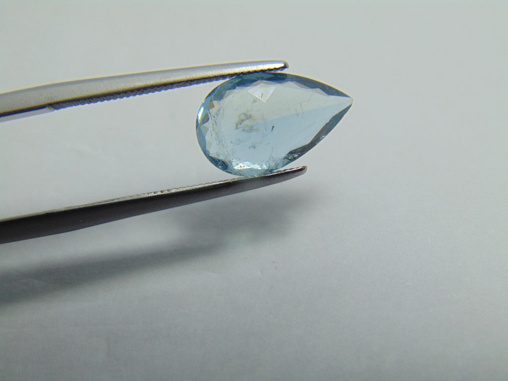 Aquamarine 2,30ct 12x8mm