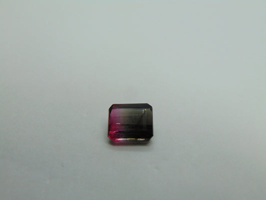 Turmalina Bicolor 2,45ct 8x7mm